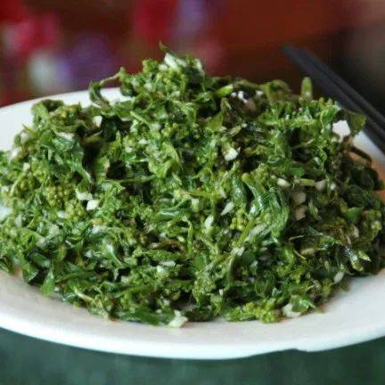 凉拌百花菜